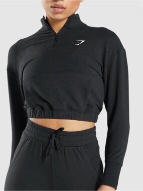 Gymshark Training Black Pippa Pullover Size Small